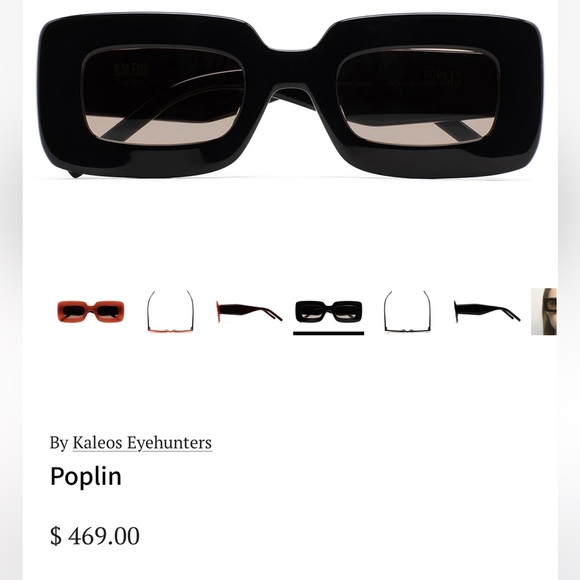 Kaleos Luxury Sunglasses. Poplin Collection. Retail price: $469. New condition. main image 5